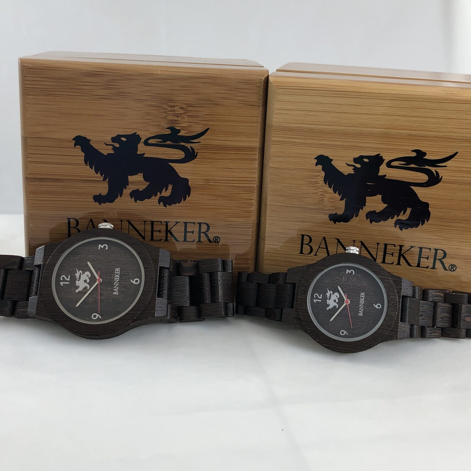 Banneker watch packaging and boxes